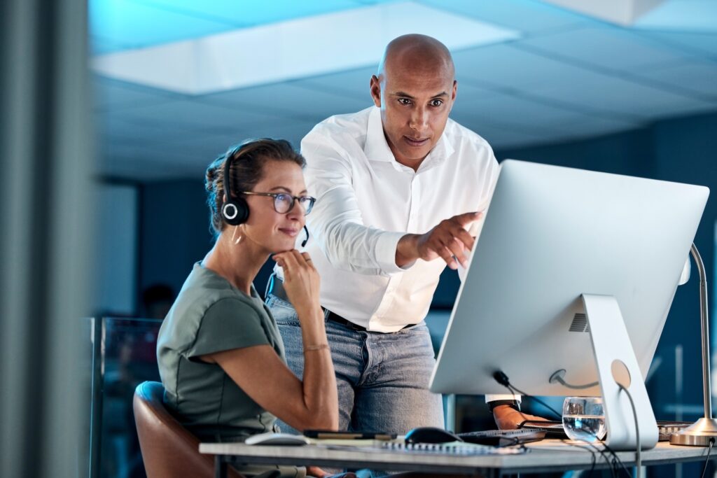 Leadership training and manager in call center co