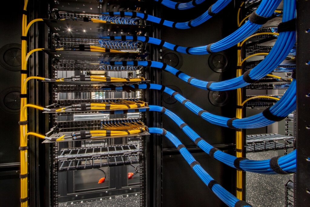Server room data center networking database co